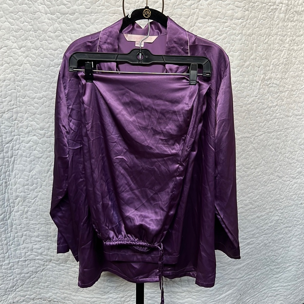 VS night silk pajamas